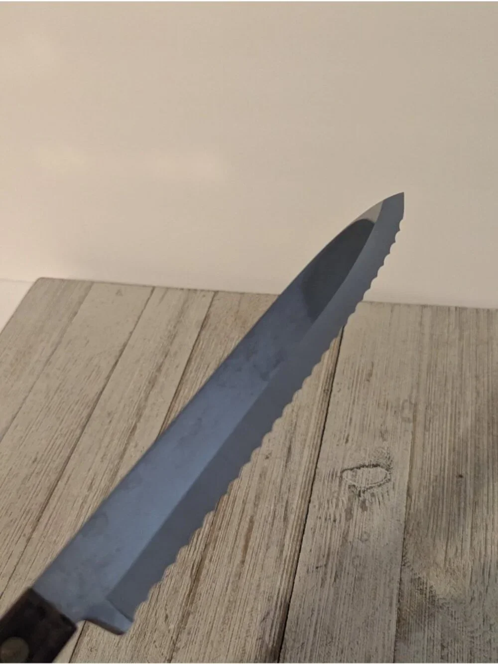 Robinson Knife Co 8” Blade Carving Slicing Bread Knife Serrated 12 5/8